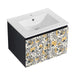24'' Floating Wall-Mounted Bathroom Vanity With Ceramics Sink & Soft-Close Cabinet Door, KD-Package Default -DTYStore