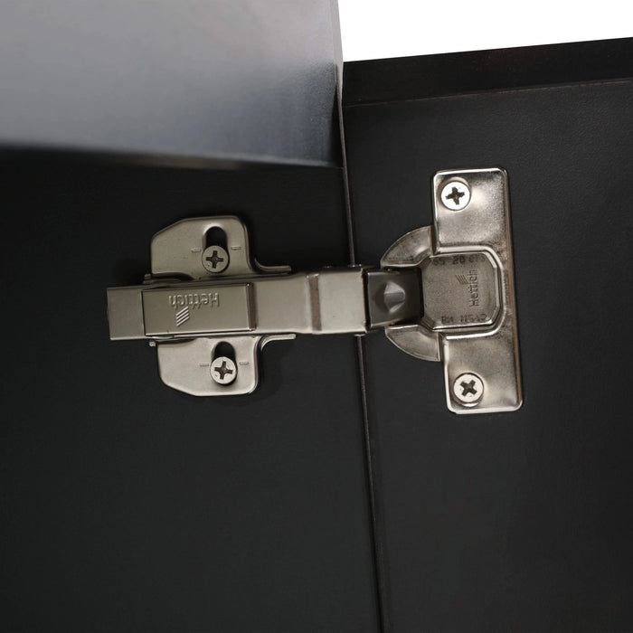 24'' Floating Wall-Mounted Bathroom Vanity With Ceramics Sink & Soft-Close Cabinet Door, KD-Package Default -DTYStore