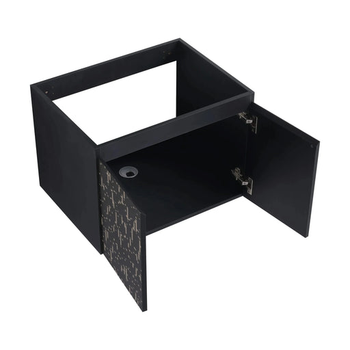 24'' Floating Wall-Mounted Bathroom Vanity With Ceramics Sink & Soft-Close Cabinet Door, KD-Package Default -DTYStore