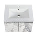 24'' Floating Wall-Mounted Bathroom Vanity With Ceramics Sink & Soft-Close Cabinet Door, KD-Package Default -DTYStore