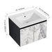 24'' Floating Wall-Mounted Bathroom Vanity With Ceramics Sink & Soft-Close Cabinet Door, KD-Package Default -DTYStore