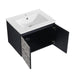 24'' Floating Wall-Mounted Bathroom Vanity With Ceramics Sink & Soft-Close Cabinet Door, KD-Package Default -DTYStore