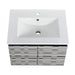 24'' Floating Wall-Mounted Bathroom Vanity With Ceramics Sink & Soft-Close Cabinet Door, KD-Package Default -DTYStore