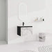 24'' Floating Wall-Mounted Bathroom Vanity With Ceramics Sink & Soft-Close Cabinet Door, KD-Package Default -DTYStore
