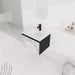 24'' Floating Wall-Mounted Bathroom Vanity With Ceramics Sink & Soft-Close Cabinet Door, KD-Package Default -DTYStore