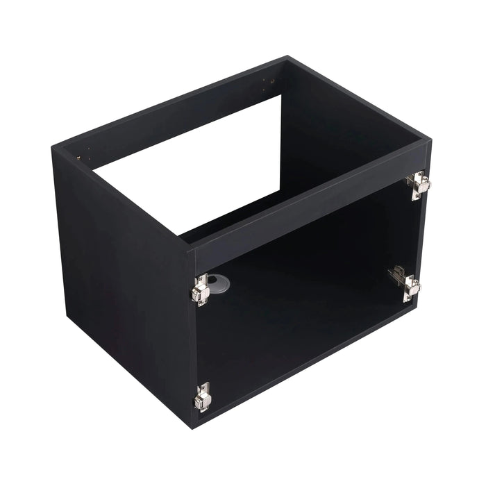 24'' Floating Wall-Mounted Bathroom Vanity With Ceramics Sink & Soft-Close Cabinet Door, KD-Package Default -DTYStore