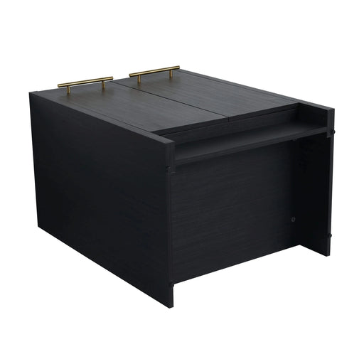 24 Inch Freestanding Bathroom Vanity with Resin Sink, With Soft Closing Door, KD-Package Default -DTYStore