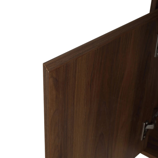 24'' Wall-Mounted Bathroom Vanity with White Ceramic Sink & Soft-Close Door, KD-Packing Default -DTYStore