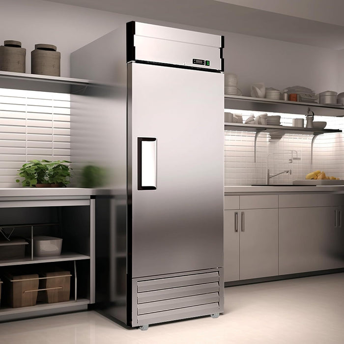 27'W Dynamic Cooling Commercial Freezer and Refrigerator 23 Cu. Ft OmniSmart Temperature Control