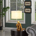 25.50' In Golden Monkey Holding Polyresin Table Lamp Default -DTYStore