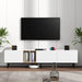 Modern TV Stand for 80'' TV with 3 Doors, Media Console Table, Entertainment Center with Large Storage Cabinet for Living Room, Bedroom - DTYStore