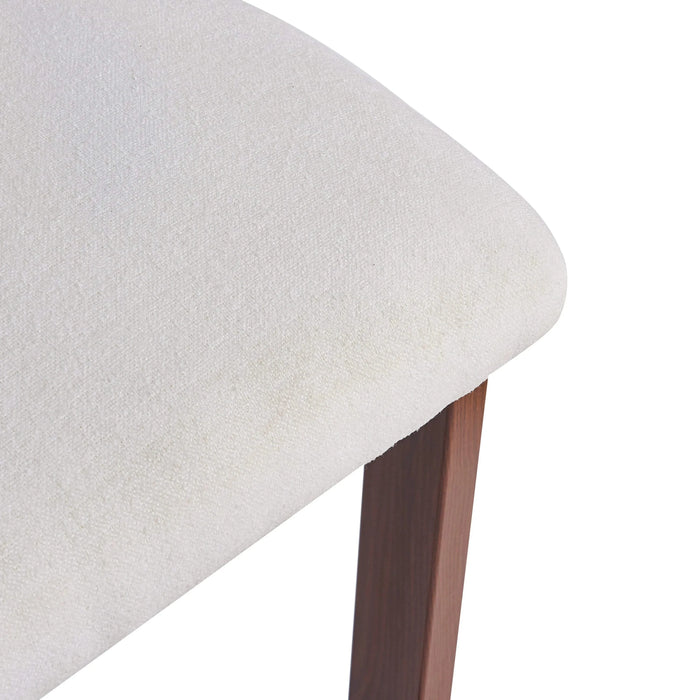 26.5'' Stylish Round Stools with Low Back - Comfortable Upholstered Seat & Black Metal Frame for Kitchen & Dining Default -DTYStore