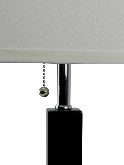 26'H BROWN SQUARE WOODEN TABLE LAMP (1PC/CTN) (0.92/5.55) Default -DTYStore