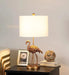 26' Matte Gold Flamingo Resin Table Lamp Default -DTYStore