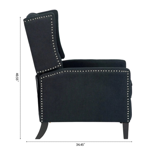 27.16' Wide Manual Wing Chair Recliner Default -DTYStore