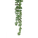 27.2 x 3.5 x 2' Faux Bead Grass 3-Strand Stem-Dark Green,4 Pack Default -DTYStore
