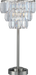 27.5'H CONTEMPORARY CRYSTAL SHADE TABLE LAMP(1PC/CTN) (1.01/9.25) Default -DTYStore