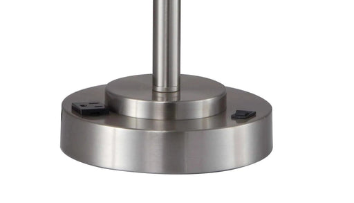 27.5'H CONTEMPORARY CRYSTAL SHADE TABLE LAMP(1PC/CTN) (1.01/9.25) Default -DTYStore