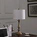 27.5' In Coastal Wood Effect Polyresin Table Lamp Default -DTYStore