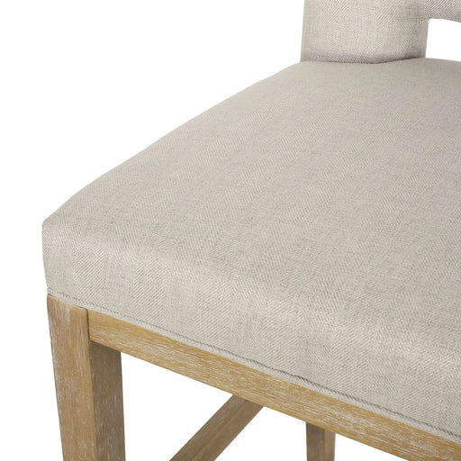 27 Inch Counter Stools, Set of 2,Fabric Default -DTYStore