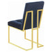 Tufted Back Upholstered Dining Chair (Set of 2) - DTYStore