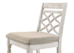 Havanna Set of 2 Off White 19' Wide Contemporary Fabric Chair with Cushion - DTYStore