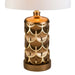 28.5' Tall Polyresin Table Lamp 'Mystic Owl' with Golden finish Default -DTYStore