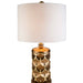 28.5' Tall Polyresin Table Lamp 'Mystic Owl' with Golden finish Default -DTYStore