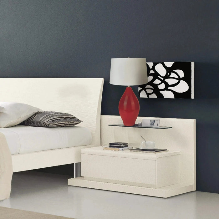 28'H RED LEMON SHAPE CERAMIC TABLE LAMP Default -DTYStore