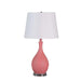 28' Pink Telli Pebble Mid-Century Resin Table Lamp Default -DTYStore