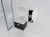 28' Wall-Mounted Bathroom Vanity With Ceramic Sink and Side Cabinet, Soft Close Doors, 00212WHK-06328BCT Combination Cabinet(KD-Packing) Default -DTYStore