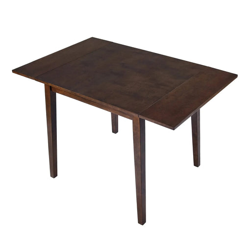 29'- 45' Extendable Dining Table for 4, Folding Kitchen Table with Rubberwood Legs, Space-Saving Dinner Table for Living Room, Kitchen, Dining Room, Small Space (Only Table) Default -DTYStore
