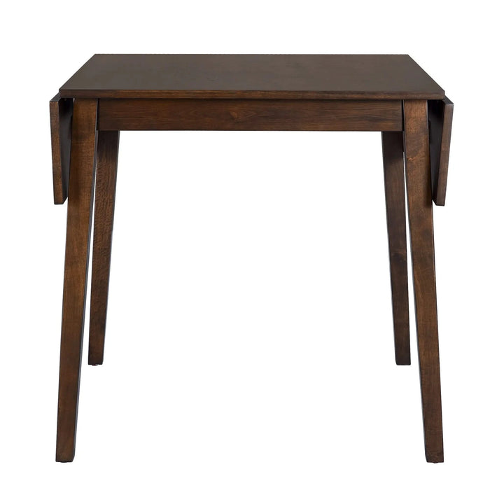 29'- 45' Extendable Dining Table for 4, Folding Kitchen Table with Rubberwood Legs, Space-Saving Dinner Table for Living Room, Kitchen, Dining Room, Small Space (Only Table) Default -DTYStore