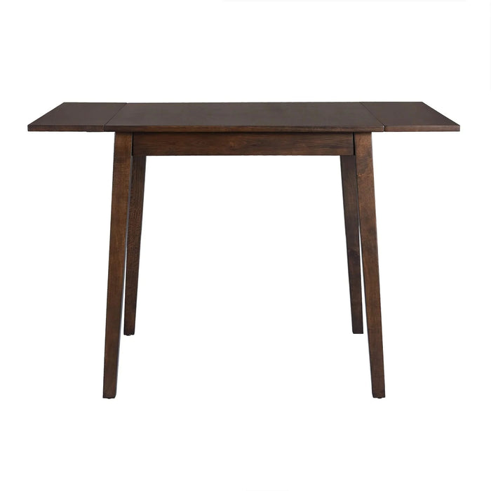 29'- 45' Extendable Dining Table for 4, Folding Kitchen Table with Rubberwood Legs, Space-Saving Dinner Table for Living Room, Kitchen, Dining Room, Small Space (Only Table) Default -DTYStore