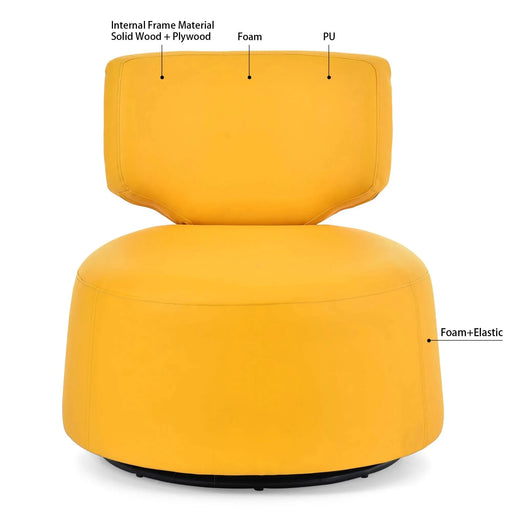 29.13' Wide Swivel Chair Default -DTYStore