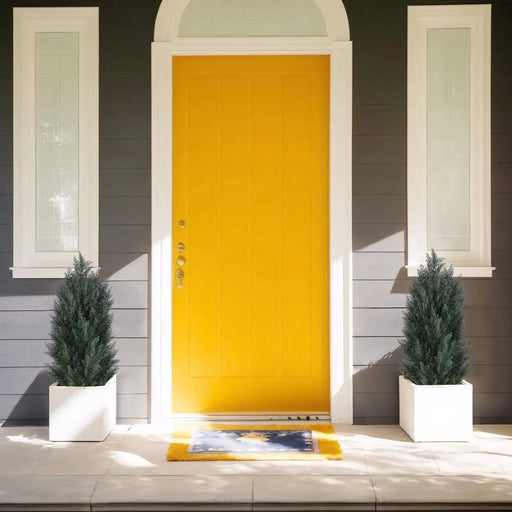 2.95FT artificial green pine tree, realistic plastic simulation plant, suitable for indoor and outdoor decoration 2pcs/set Default -DTYStore