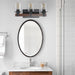 3-Lights Farmhouse Vanity Lights Fixture Rustic Bathroom Light Fixture Bathroom Sconce (Without Bulbs)