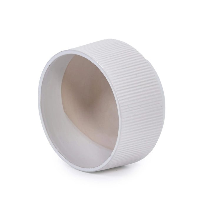 2 Pieces Ceramic Flowerpot, Modern Planter for Patio, Garden or Windowsills - Gloss White Default -DTYStore