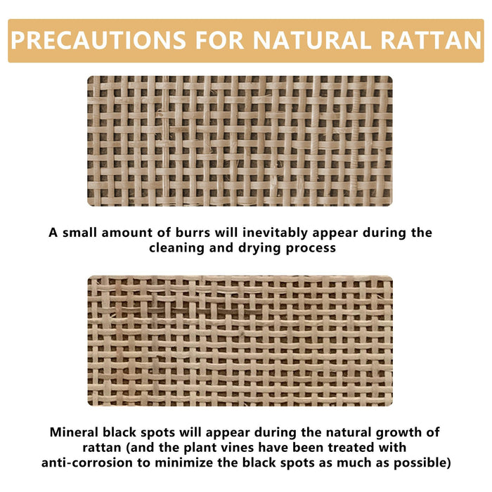 6 drawers Rattan dresser Rattan Drawer, Bedroom,Living Room - DTYStore