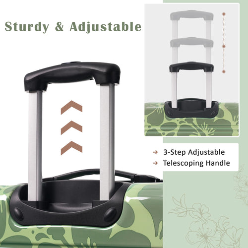 Hardshell Luggage Sets 3 pcs Spinner Suitcase with TSA Lock Lightweight-20'+24'+28' Luggages - Image 5