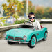 Licensed BMW Kid Electric Ride On Car, 12V Battery Powered Electric Car for Kids with 3 Speeds Remote Control, Easy Transport, Suspension System, Lights, Horn, MP3, Green - DTYStore