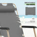 deck chair grey - DTYStore