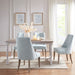 Upholstered Dining chair Set of 2 - DTYStore