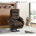 Electric Power Lift Recliner Chair Sofa with Massage and Heat for Elderly, 3 Positions, 2 Side Pockets and Cup Holders, USB Ports, High-end quality fabric - DTYStore