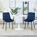 Dining Chair 2PCS（BLUE），Modern style，New technology，Suitable for restaurants, cafes, taverns, offices, living rooms, reception rooms.Simple structure, easy installation. - DTYStore