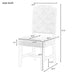 Retro Style Dining Chair Set with 4 Upholstered Chairs for Dining Room and Living Room (Natural Wood Wash) - DTYStore