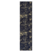 DTY Signature 2'6''x10' Runner, Washable Rug, Low-Pile, Non-Slip, Non-Shedding, Foldable, Kid & Pet Friendly - Area Rugs for living room, bedroom, kitchen, dining room rug (Black/Gold, 2'6''x10') - DTYStore