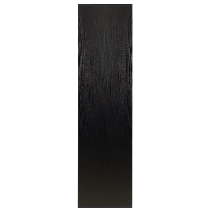 71-inch closets,large closetslaundry cabinets,Plastic suction process,farmslide barndoors,saveopenspace,brand hardware,silent slide,can be used for the bedroom,cloakroom,livingRoom,color:black +brown - DTYStore