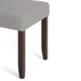 Acadian - Parson Dining Chair (Set of 2) - Dove Grey - DTYStore