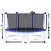 14FT Trampoline with Basketball Hoop, ASTM Approved Reinforced Type Outdoor Trampoline with Enclosure Net - DTYStore
